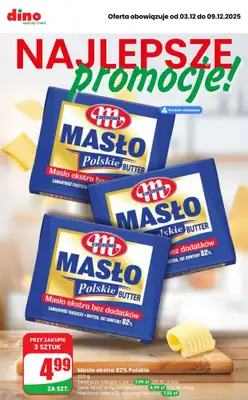 Dino - gazetka promocyjna Najlepsze promocje! od środy 03.12 do wtorku 09.12