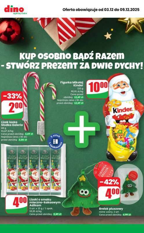 Dino - gazetka promocyjna Najlepsze promocje! od środy 03.12 do wtorku 09.12 - strona 4