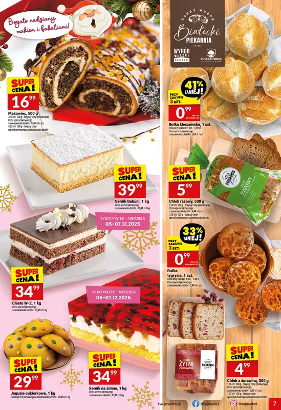 Twój Market - gazetka promocyjna Gazetka od środy 03.12 do wtorku 09.12 - strona 7