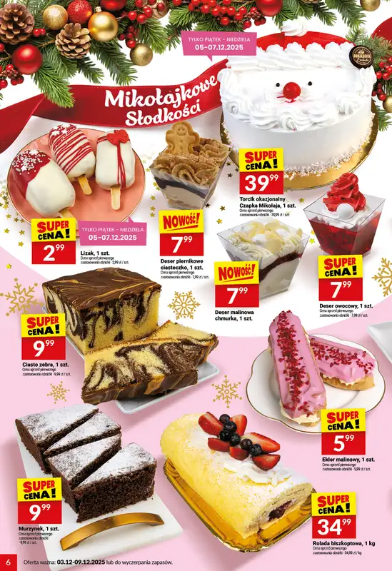 Twój Market - gazetka promocyjna Gazetka od środy 03.12 do wtorku 09.12 - strona 6