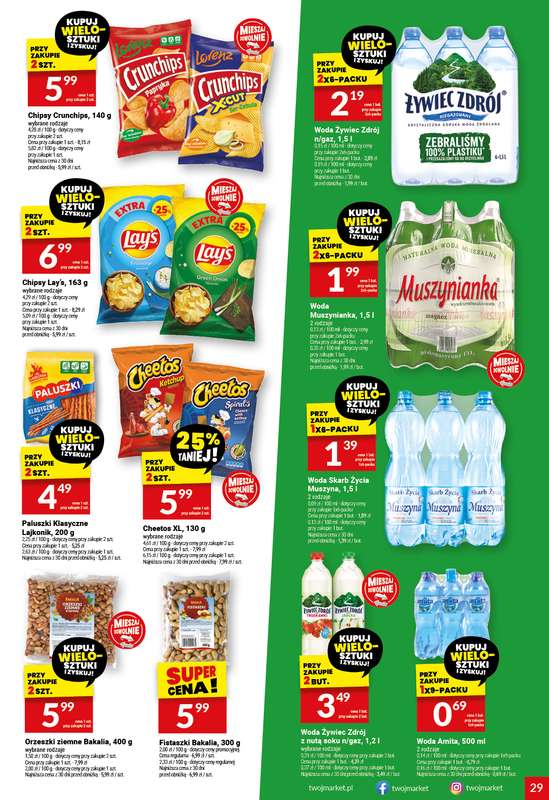Twój Market - gazetka promocyjna Gazetka od środy 03.12 do wtorku 09.12 - strona 29