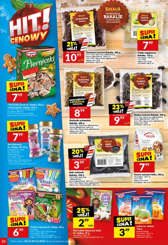 Twój Market - gazetka promocyjna Gazetka od środy 03.12 do wtorku 09.12 - strona 26