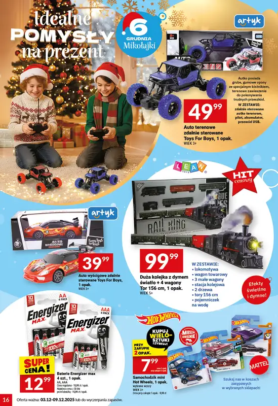 Twój Market - gazetka promocyjna Gazetka od środy 03.12 do wtorku 09.12 - strona 16