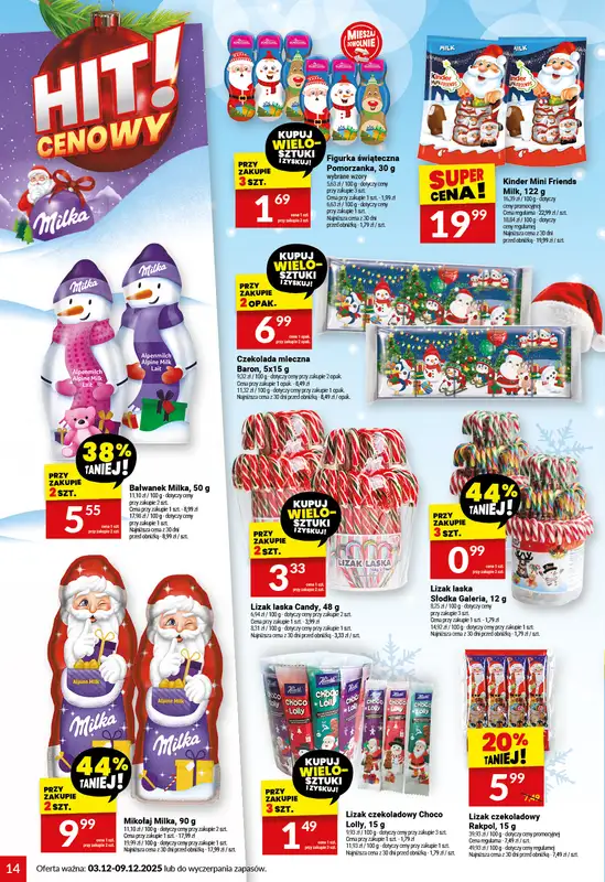 Twój Market - gazetka promocyjna Gazetka od środy 03.12 do wtorku 09.12 - strona 14