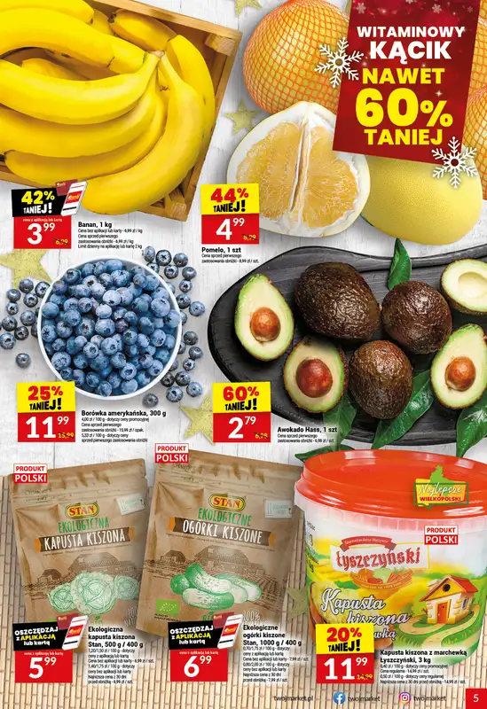 Twój Market - gazetka promocyjna Gazetka od środy 03.12 do wtorku 09.12 - strona 5