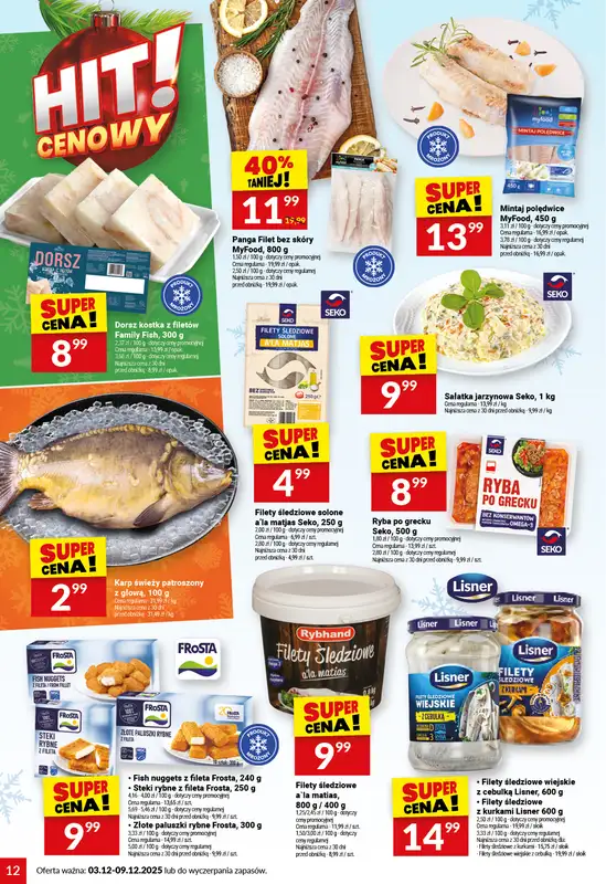 Twój Market - gazetka promocyjna Gazetka od środy 03.12 do wtorku 09.12 - strona 12