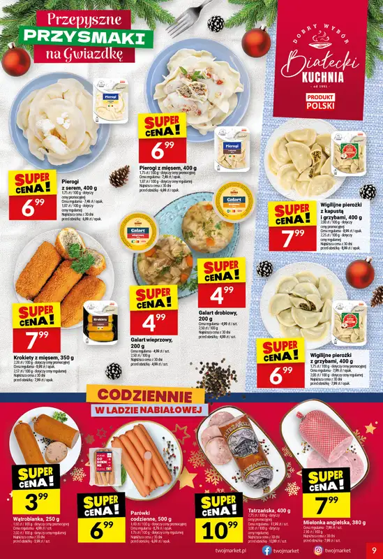 Twój Market - gazetka promocyjna Gazetka od środy 03.12 do wtorku 09.12 - strona 9