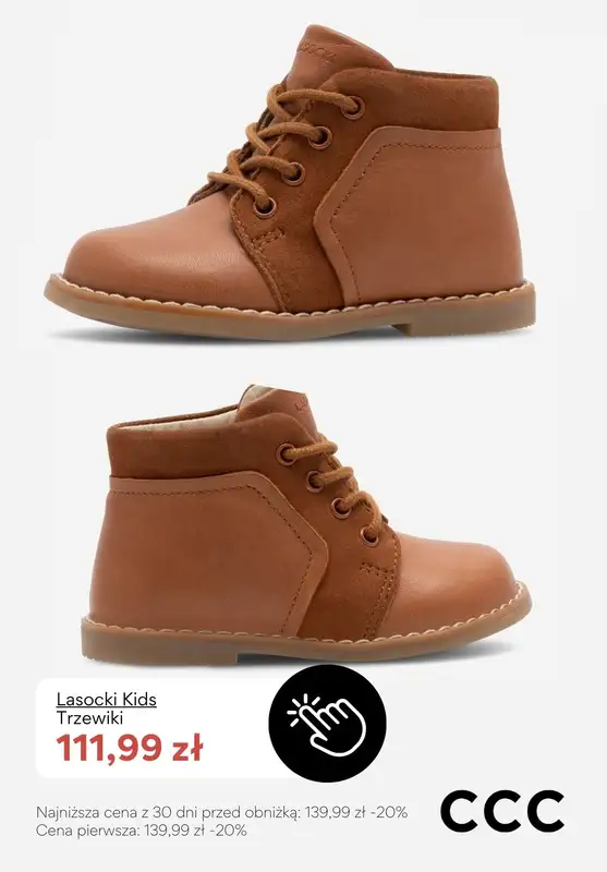 CCC - gazetka promocyjna PROMOCJE!  Obuwie dziecięce do 150 zł od środy 03.12  - strona 2
