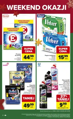 Carrefour Market - gazetka promocyjna Gazetka Weekend promek już od czwartku od czwartku 04.12 do niedzieli 07.12 - strona 6