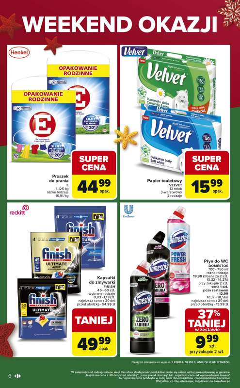 Carrefour Market - gazetka promocyjna Gazetka Weekend promek już od czwartku od czwartku 04.12 do niedzieli 07.12 - strona 6