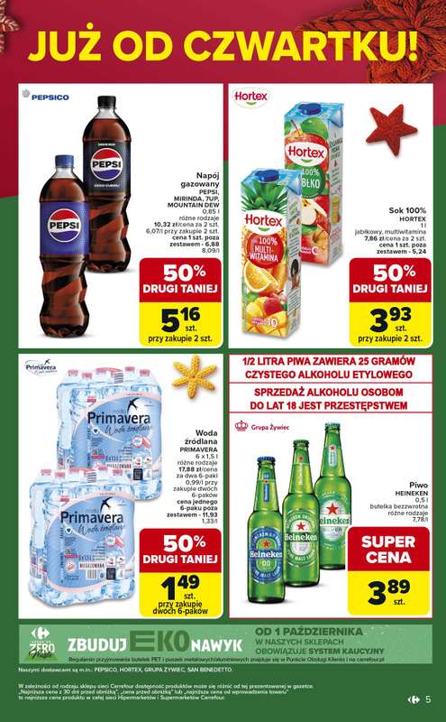 Carrefour Market - gazetka promocyjna Gazetka Weekend promek już od czwartku od czwartku 04.12 do niedzieli 07.12 - strona 5