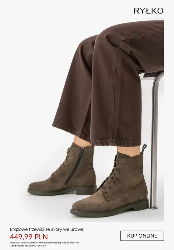 Ryłko - gazetka promocyjna Trzewiki damskie od środy 03.12  - strona 4