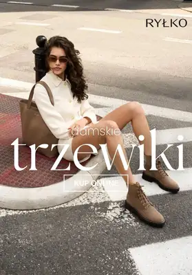 Ryłko - gazetka promocyjna Trzewiki damskie od środy 03.12 