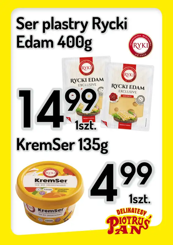 Delikatesy Piotruś Pan - gazetka promocyjna Plakaty promocyjne od środy 03.12 do środy 10.12 - strona 3