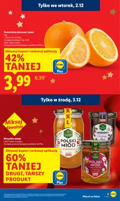 Lidl - gazetka promocyjna Oferta od poniedziałku od poniedziałku 01.12 do środy 03.12 - strona 3