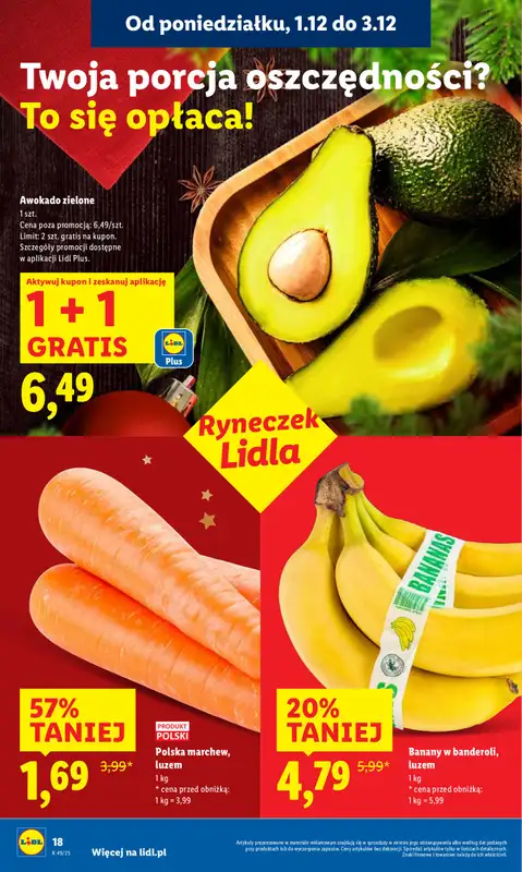 Lidl - gazetka promocyjna Oferta od poniedziałku od poniedziałku 01.12 do środy 03.12 - strona 20