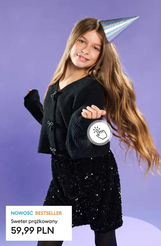 Sinsay - gazetka promocyjna Kolekcja PARTY dla dziewczynek od środy 03.12 do wtorku 09.12 - strona 7