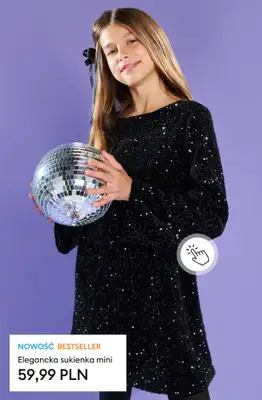 Sinsay - gazetka promocyjna Kolekcja PARTY dla dziewczynek od środy 03.12 do wtorku 09.12 - strona 4