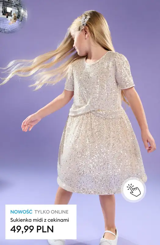 Sinsay - gazetka promocyjna Kolekcja PARTY dla dziewczynek od środy 03.12 do wtorku 09.12 - strona 13