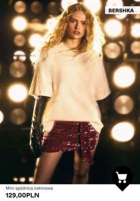 Mini spódnica cekinowa