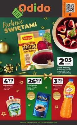 Odido - gazetka promocyjna Gazetka od środy 03.12 do wtorku 16.12