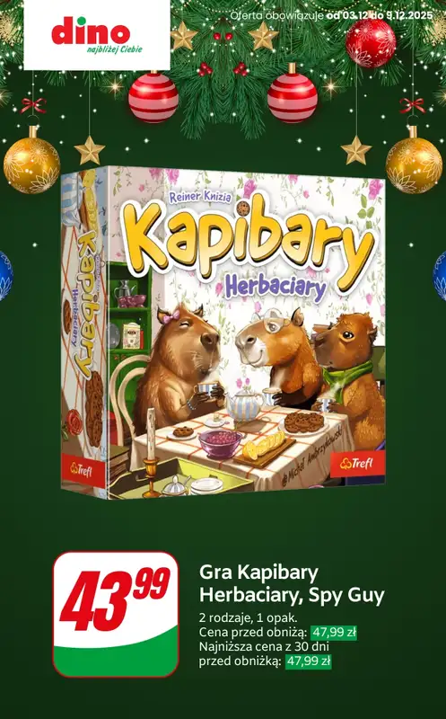 Dino - gazetka promocyjna Prezenty na Mikołajki w SUPER CENACH! od czwartku 04.12 do wtorku 09.12 - strona 6