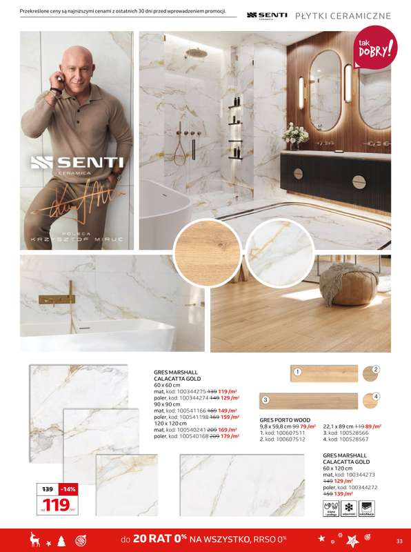 Komfort - gazetka promocyjna Gazetka od środy 03.12 do wtorku 06.01 - strona 33