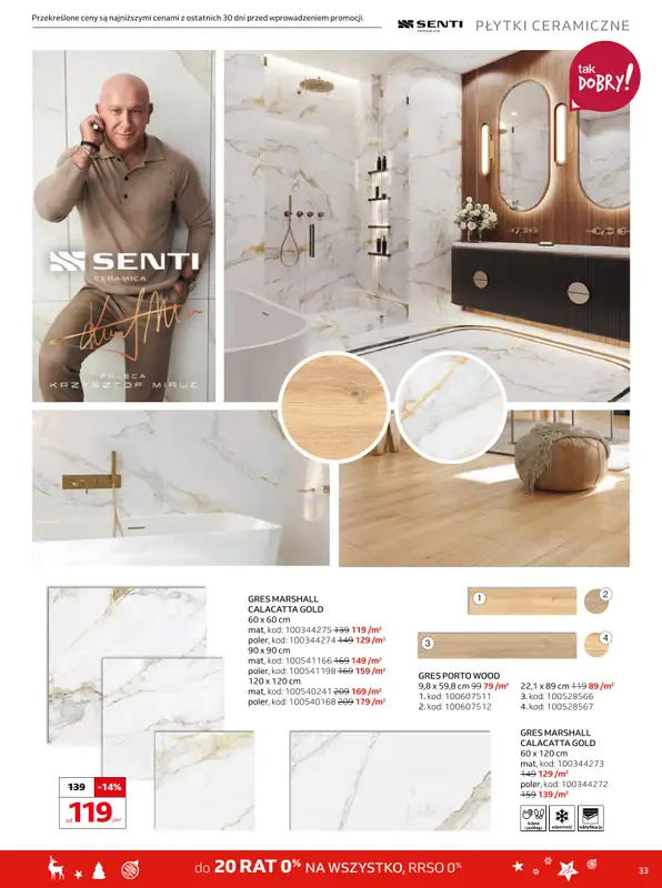 Komfort - gazetka promocyjna Gazetka od środy 03.12 do wtorku 06.01 - strona 33