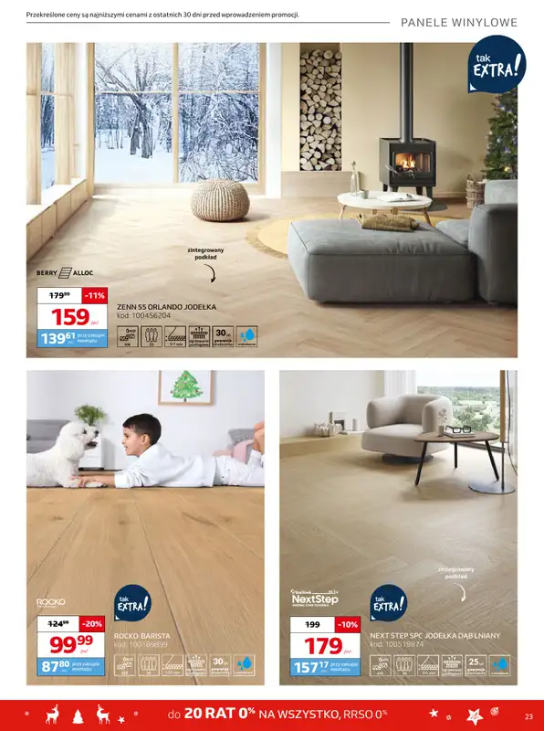 Komfort - gazetka promocyjna Gazetka od środy 03.12 do wtorku 06.01 - strona 23
