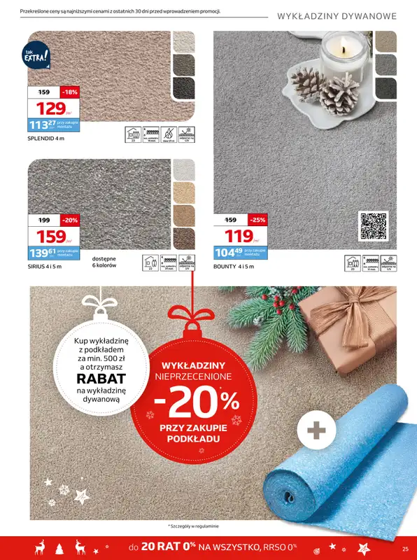 Komfort - gazetka promocyjna Gazetka od środy 03.12 do wtorku 06.01 - strona 25