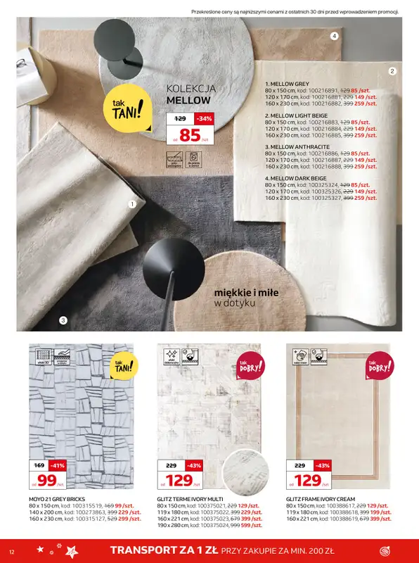 Komfort - gazetka promocyjna Gazetka od środy 03.12 do wtorku 06.01 - strona 12