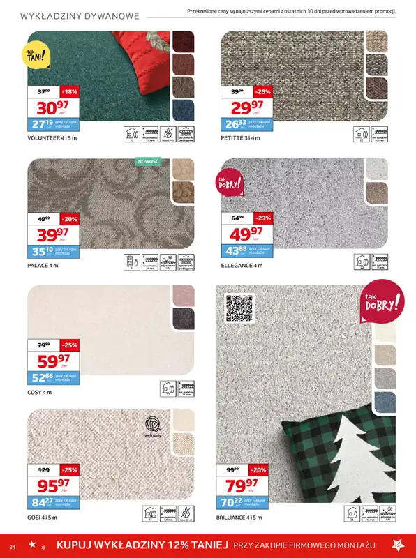 Komfort - gazetka promocyjna Gazetka od środy 03.12 do wtorku 06.01 - strona 24