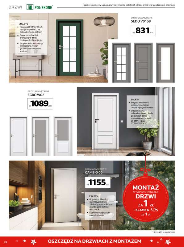 Komfort - gazetka promocyjna Gazetka od środy 03.12 do wtorku 06.01 - strona 28