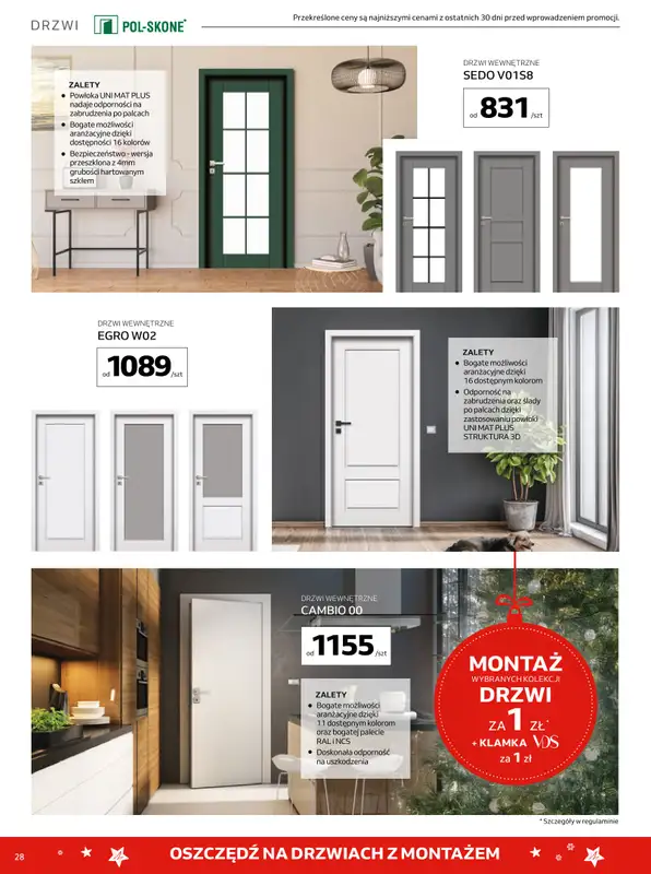 Komfort - gazetka promocyjna Gazetka od środy 03.12 do wtorku 06.01 - strona 28