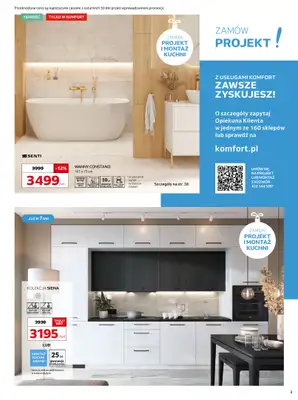 Komfort - gazetka promocyjna Gazetka od środy 03.12 do wtorku 06.01 - strona 3