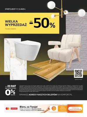 Komfort - gazetka promocyjna Gazetka od środy 03.12 do wtorku 06.01 - strona 40