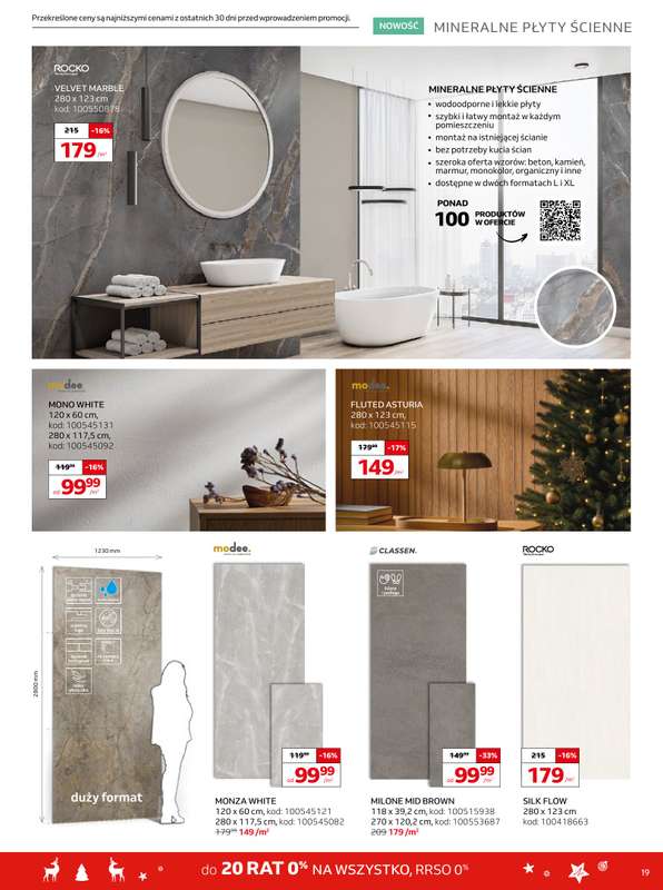 Komfort - gazetka promocyjna Gazetka od środy 03.12 do wtorku 06.01 - strona 19