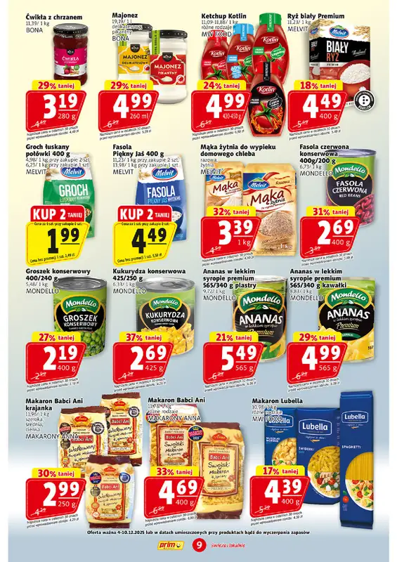 Prim Market - gazetka promocyjna Gazetka od czwartku 04.12 do środy 10.12 - strona 9