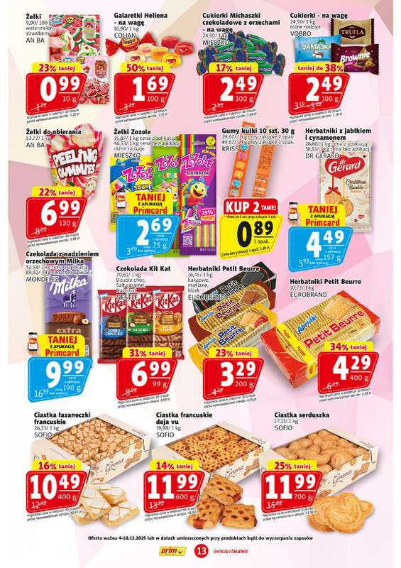 Prim Market - gazetka promocyjna Gazetka od czwartku 04.12 do środy 10.12 - strona 13