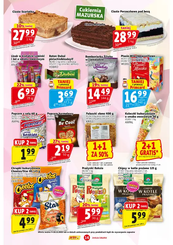 Prim Market - gazetka promocyjna Gazetka od czwartku 04.12 do środy 10.12 - strona 14
