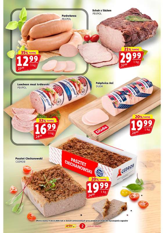 Prim Market - gazetka promocyjna Gazetka od czwartku 04.12 do środy 10.12 - strona 2