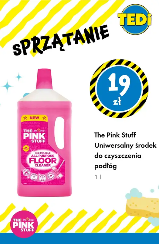 Tedi - gazetka promocyjna Produkty do sprzątania The Pink Stuff od 14 zł od czwartku 04.12  - strona 2