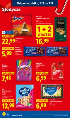 Lidl - gazetka promocyjna Oferta od poniedziałku od poniedziałku 01.12 do środy 03.12 - strona 38