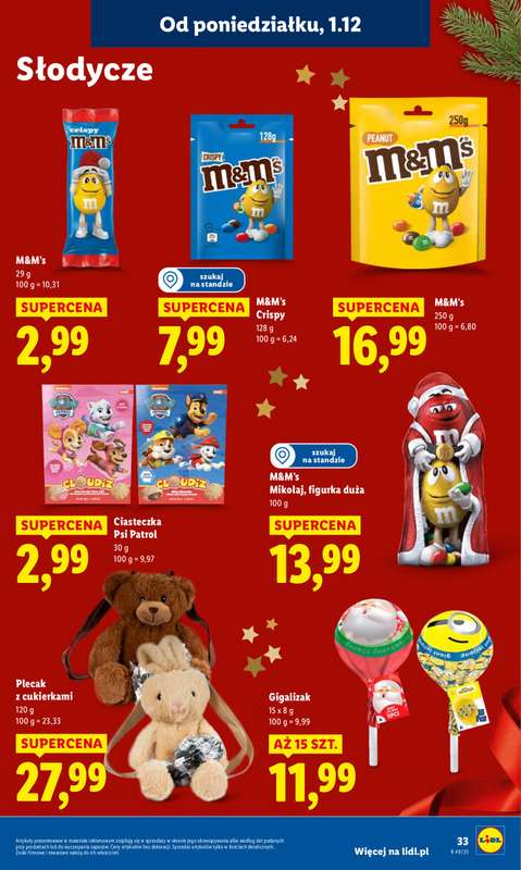 Lidl - gazetka promocyjna Oferta od poniedziałku od poniedziałku 01.12 do środy 03.12 - strona 35
