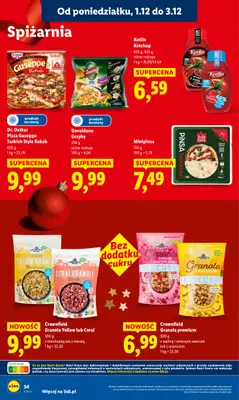 Lidl - gazetka promocyjna Oferta od poniedziałku od poniedziałku 01.12 do środy 03.12 - strona 56