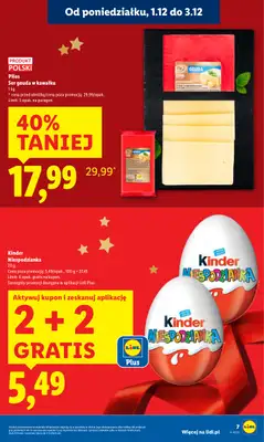 Lidl - gazetka promocyjna Oferta od poniedziałku od poniedziałku 01.12 do środy 03.12 - strona 7