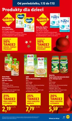 Lidl - gazetka promocyjna Oferta od poniedziałku od poniedziałku 01.12 do środy 03.12 - strona 59