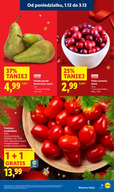 Lidl - gazetka promocyjna Oferta od poniedziałku od poniedziałku 01.12 do środy 03.12 - strona 19