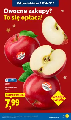 Lidl - gazetka promocyjna Oferta od poniedziałku od poniedziałku 01.12 do środy 03.12 - strona 17