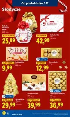 Lidl - gazetka promocyjna Oferta od poniedziałku od poniedziałku 01.12 do środy 03.12 - strona 36